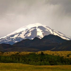 View of mount Hekla